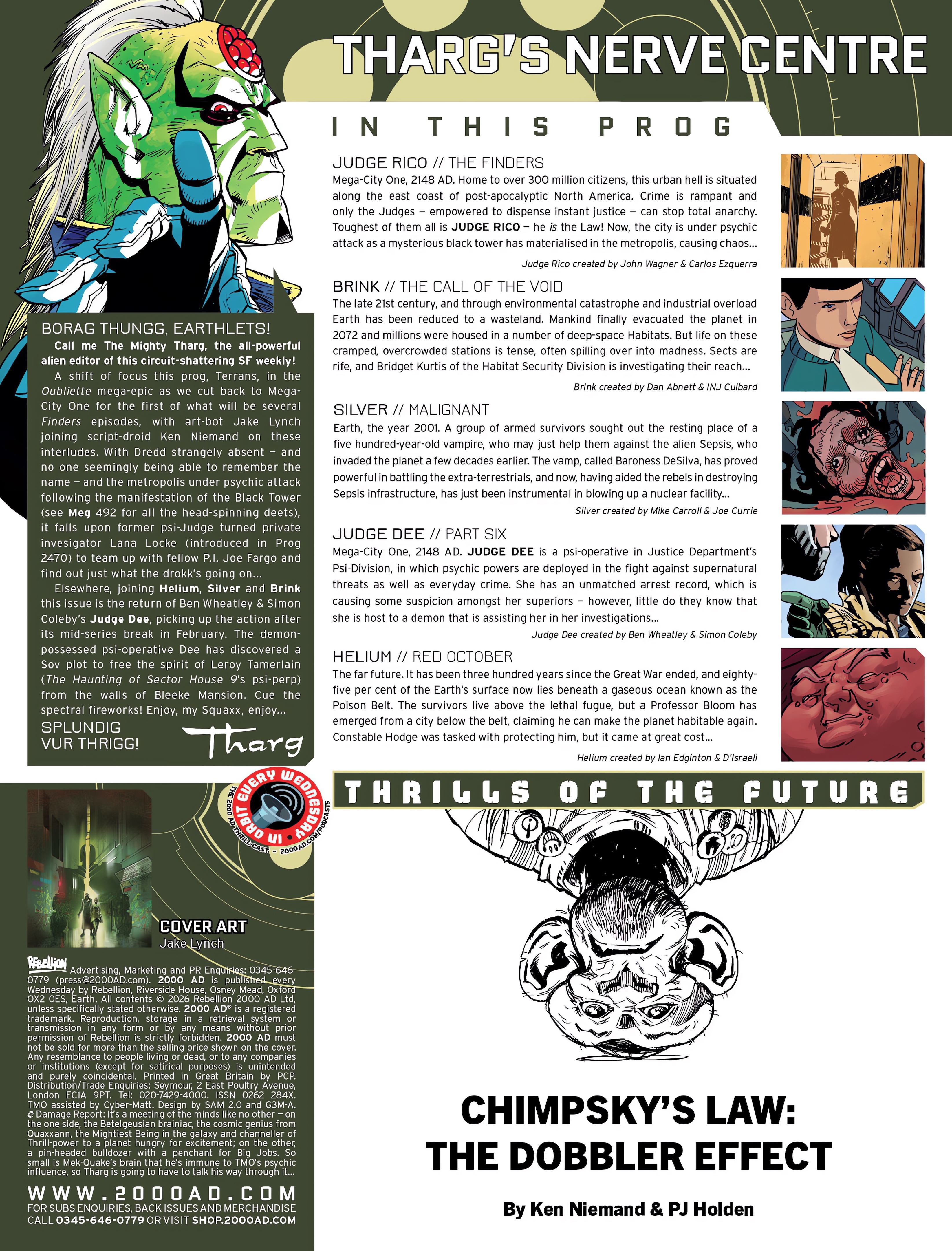 2000 AD Issue #2485 - Page 2