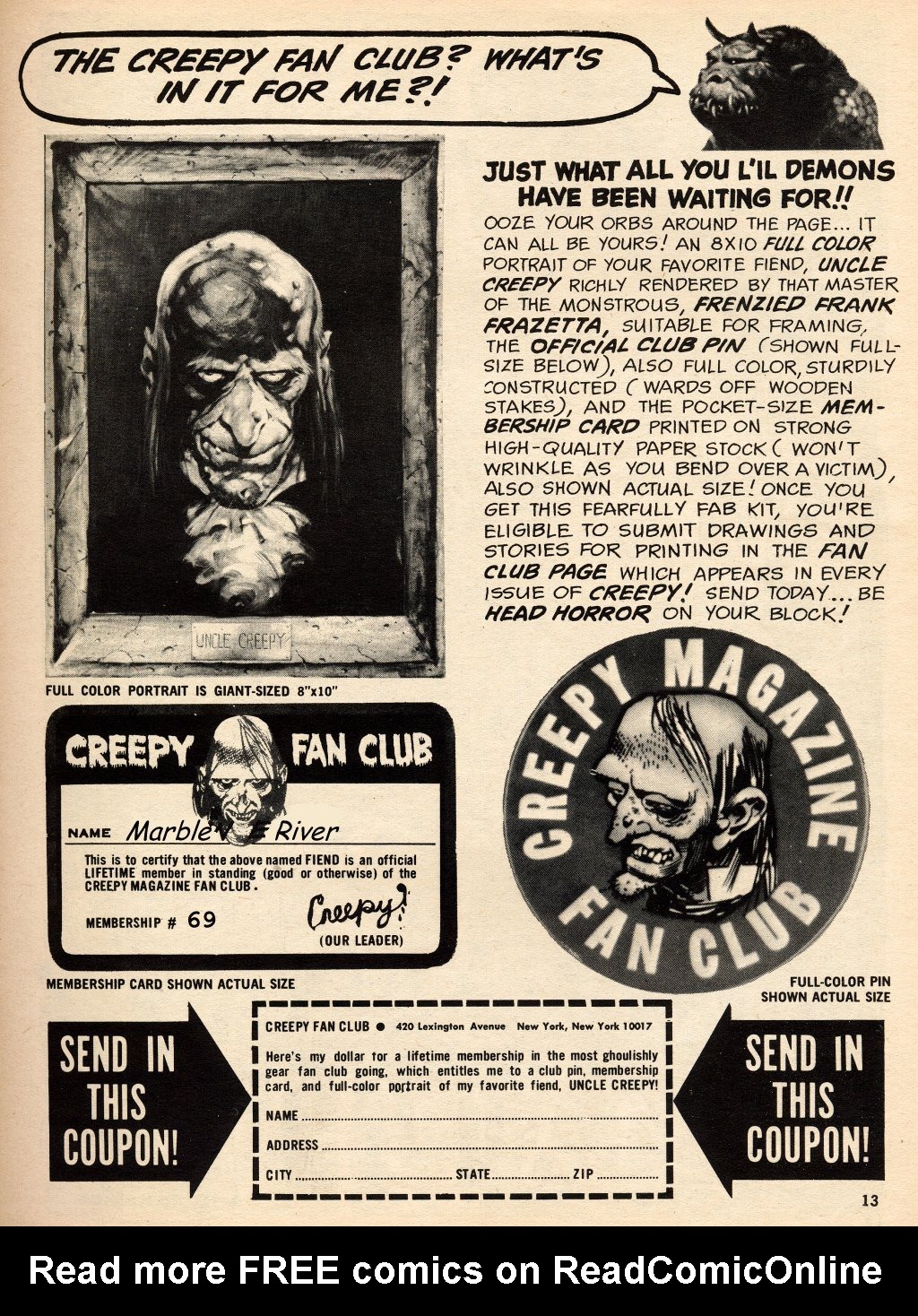 Creepy (1964) Issue #14 - Page 13