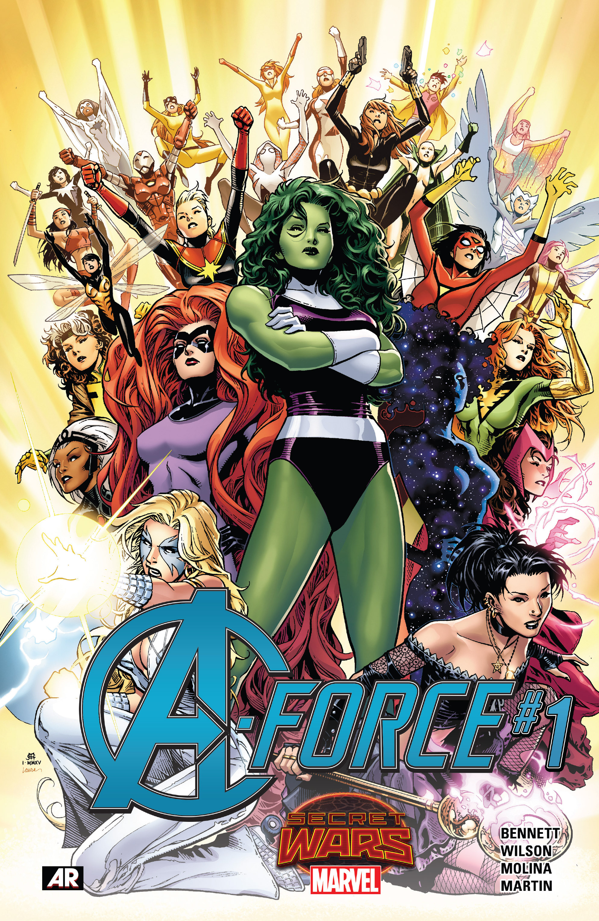A-Force (2015) Issue #1 - Page 1