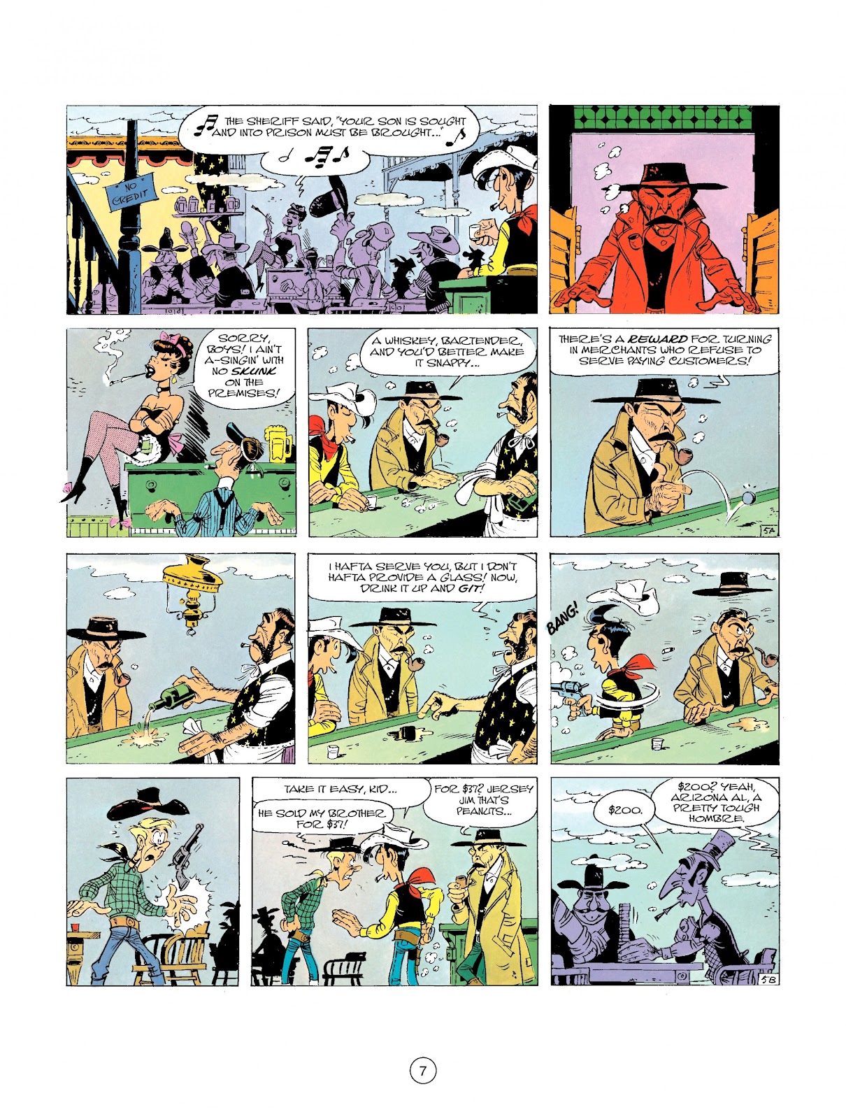 A Lucky Luke Adventure Issue #26 - Page 7
