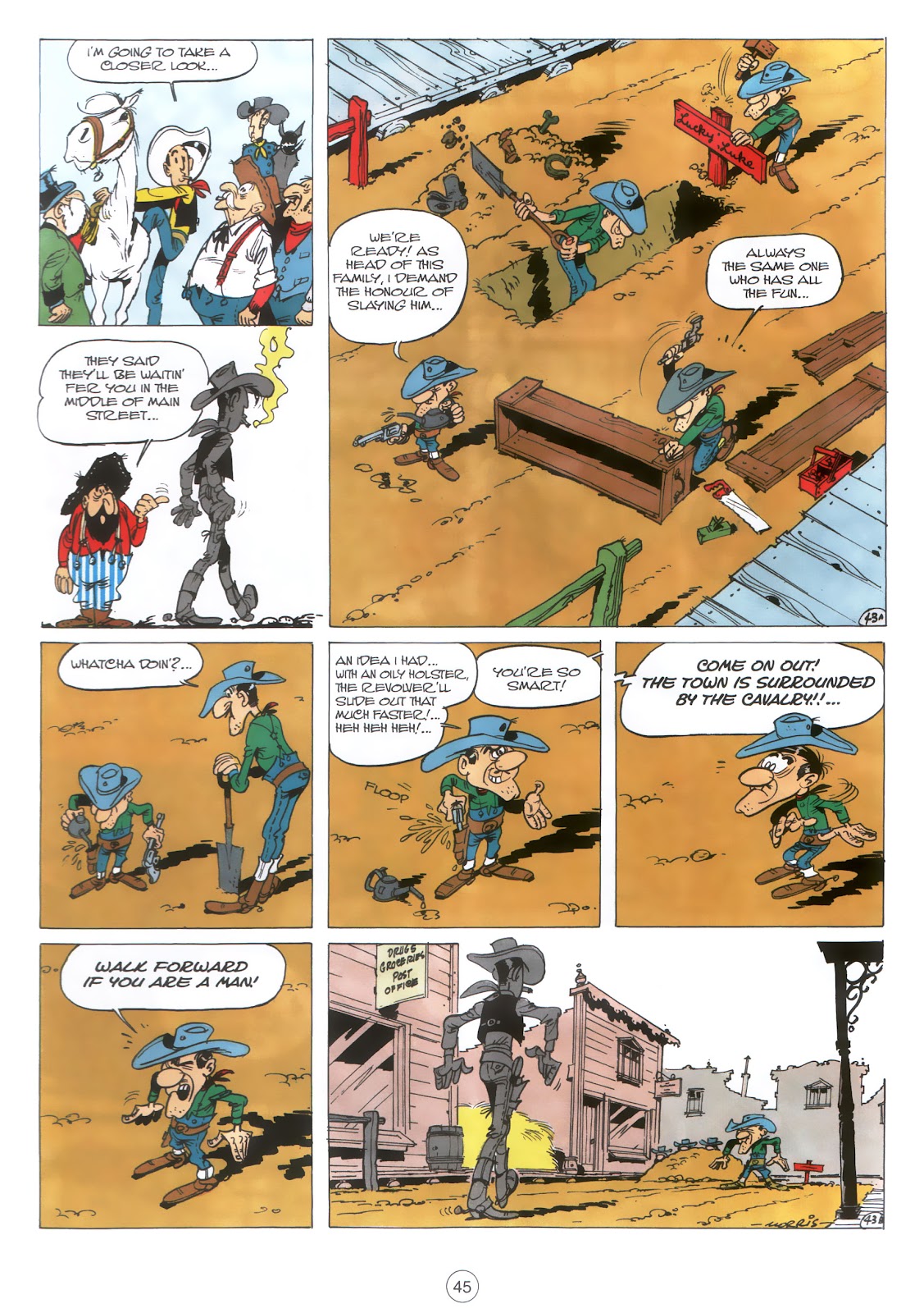 A Lucky Luke Adventure Issue #30 - Page 44