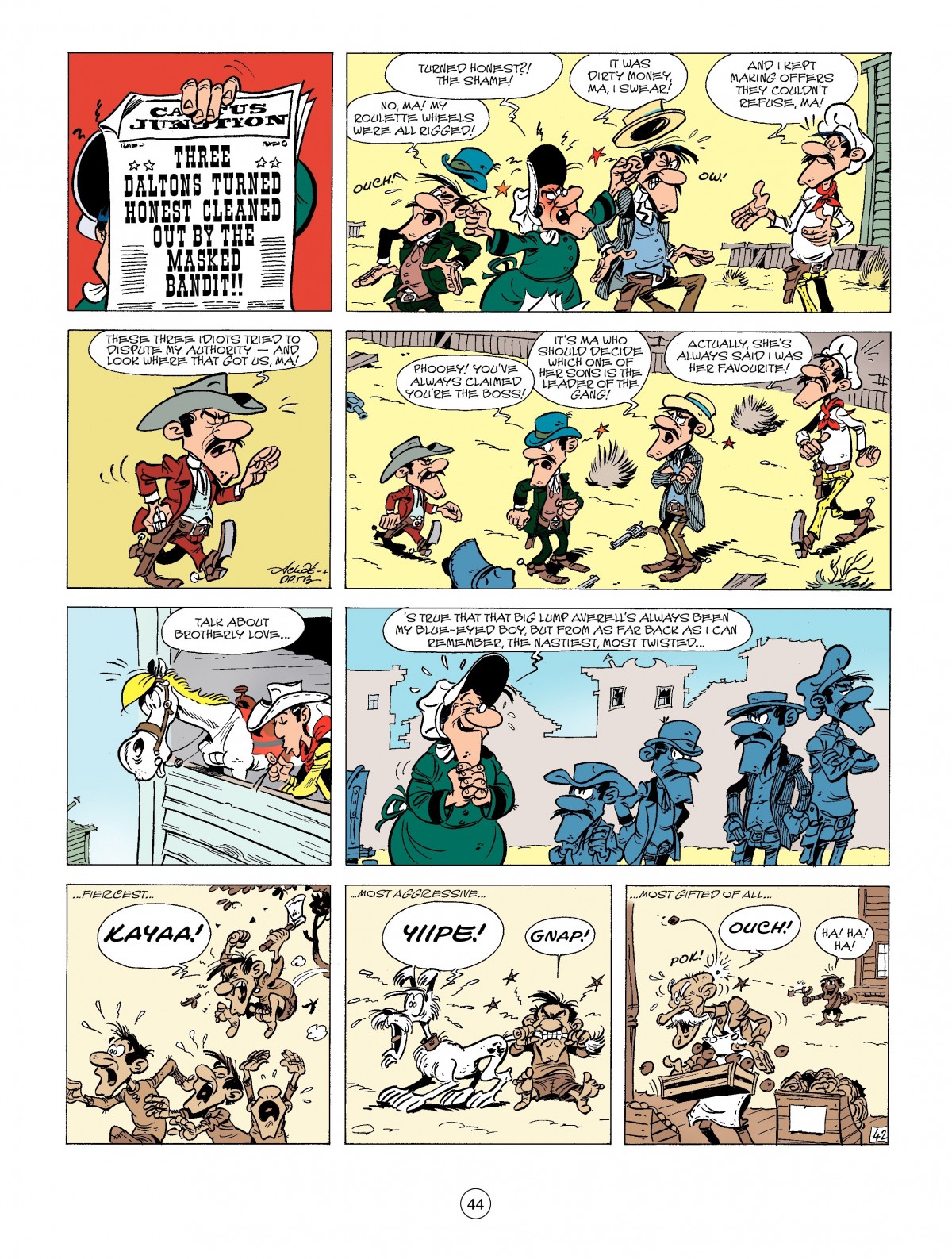A Lucky Luke Adventure Issue #42 - Page 44