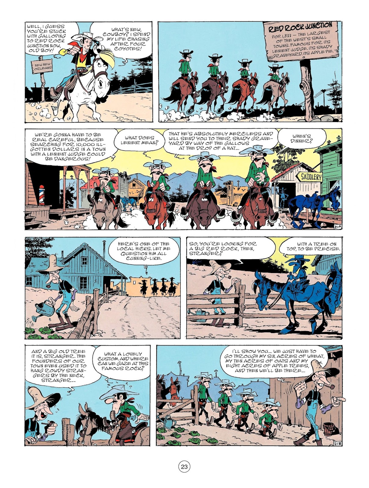 A Lucky Luke Adventure Issue #58 - Page 23