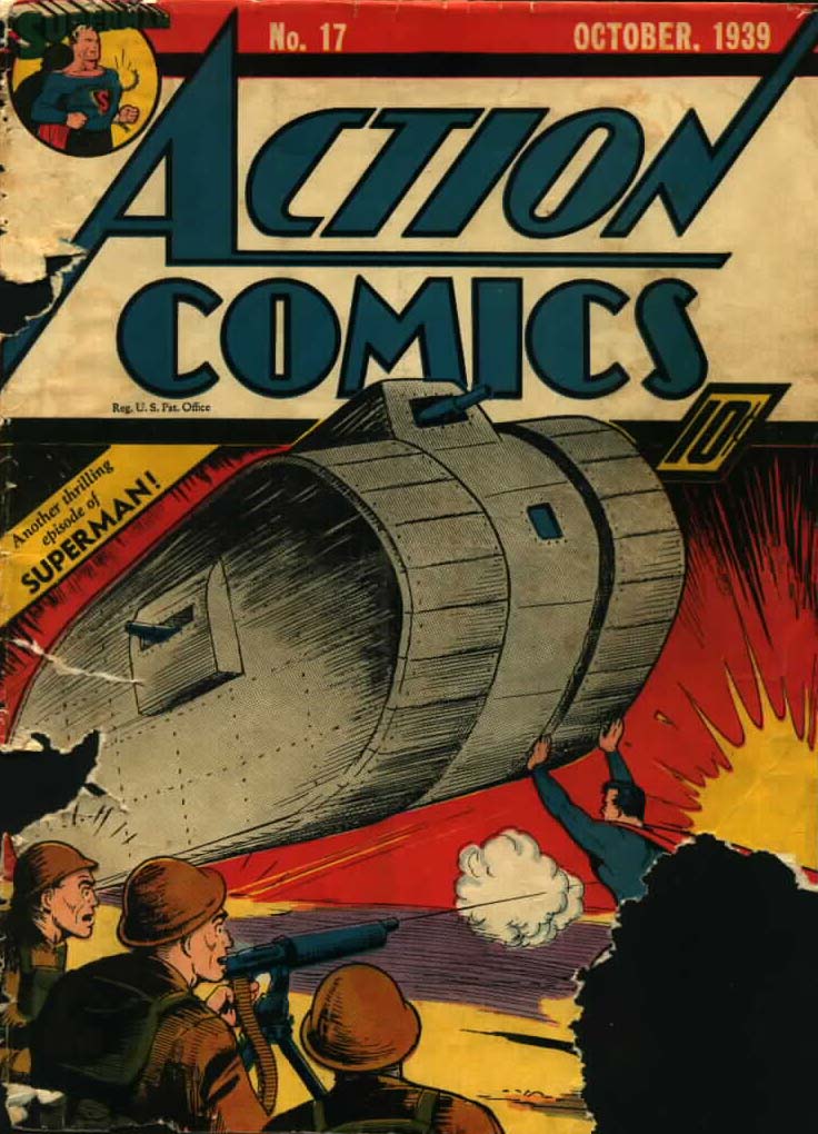 Action Comics (1938) Issue #17 - Page 1