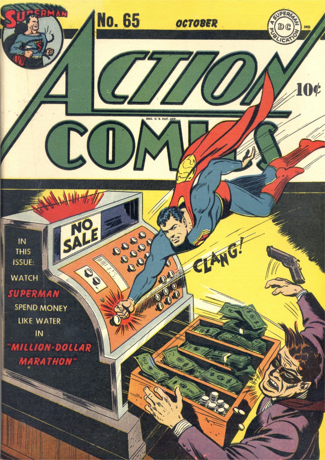 Action Comics (1938) Issue #65 - Page 1