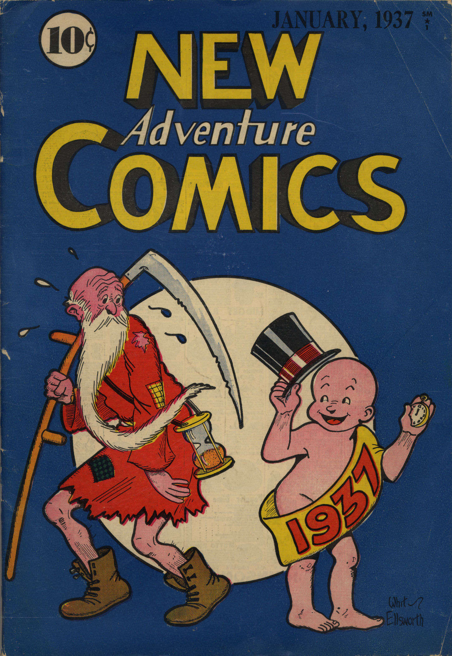 Adventure Comics (1938) Issue #12 - Page 1