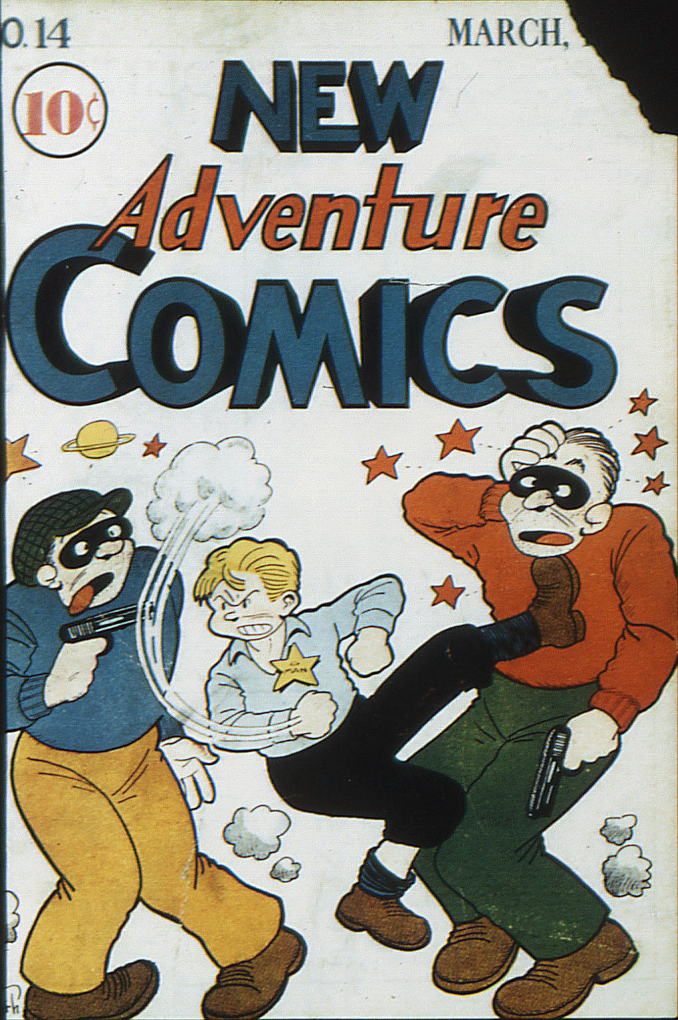Adventure Comics (1938) Issue #14 - Page 1