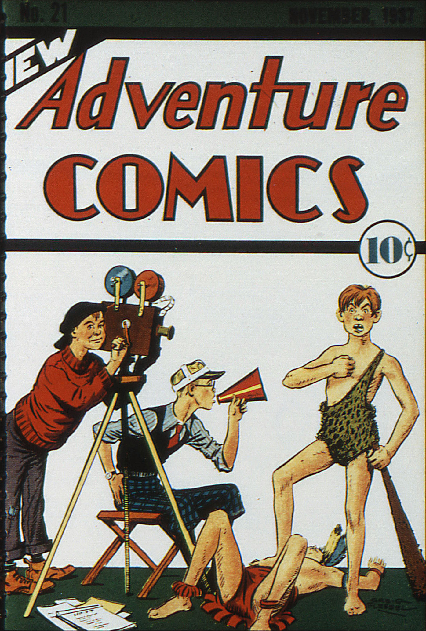 Adventure Comics (1938) Issue #21 - Page 1