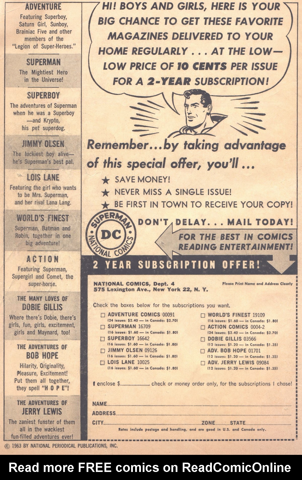 Adventure Comics (1938) Issue #310 - Page 2