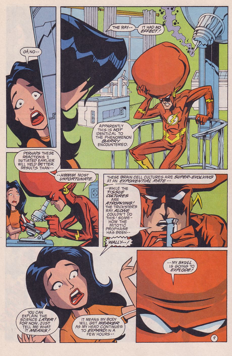 Adventures in the DC Universe Issue #9 - Page 10