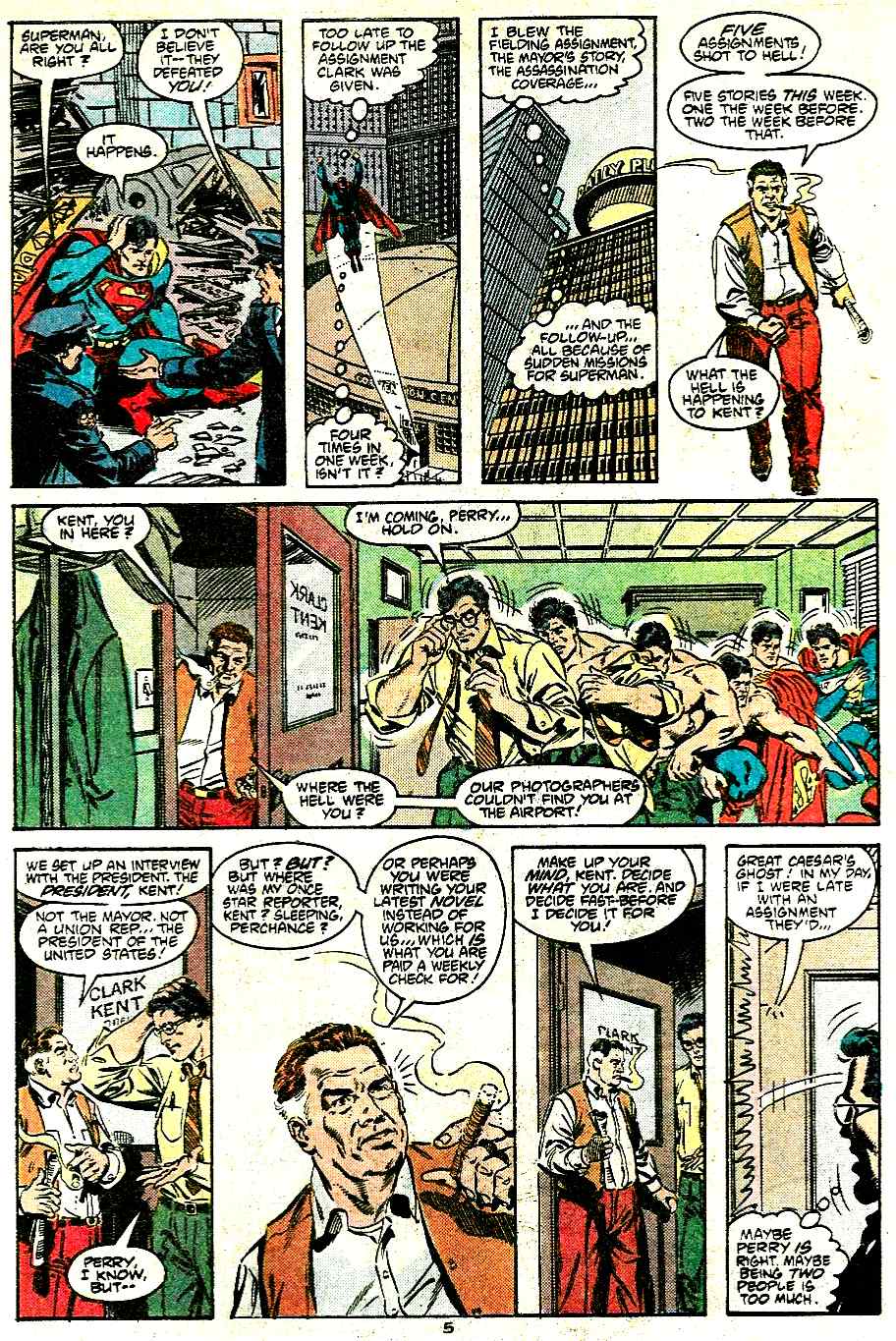 Adventures of Superman (1987) Issue #430 - Page 6