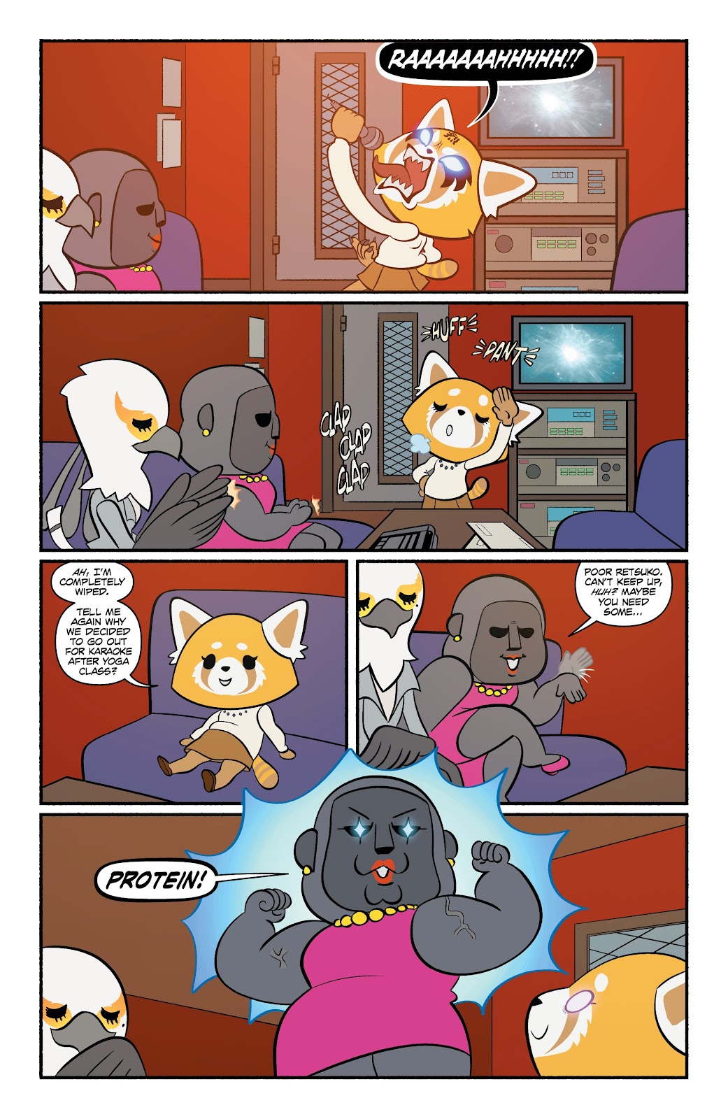 Aggretsuko Meet Her Friends Issue #1 - Page 4