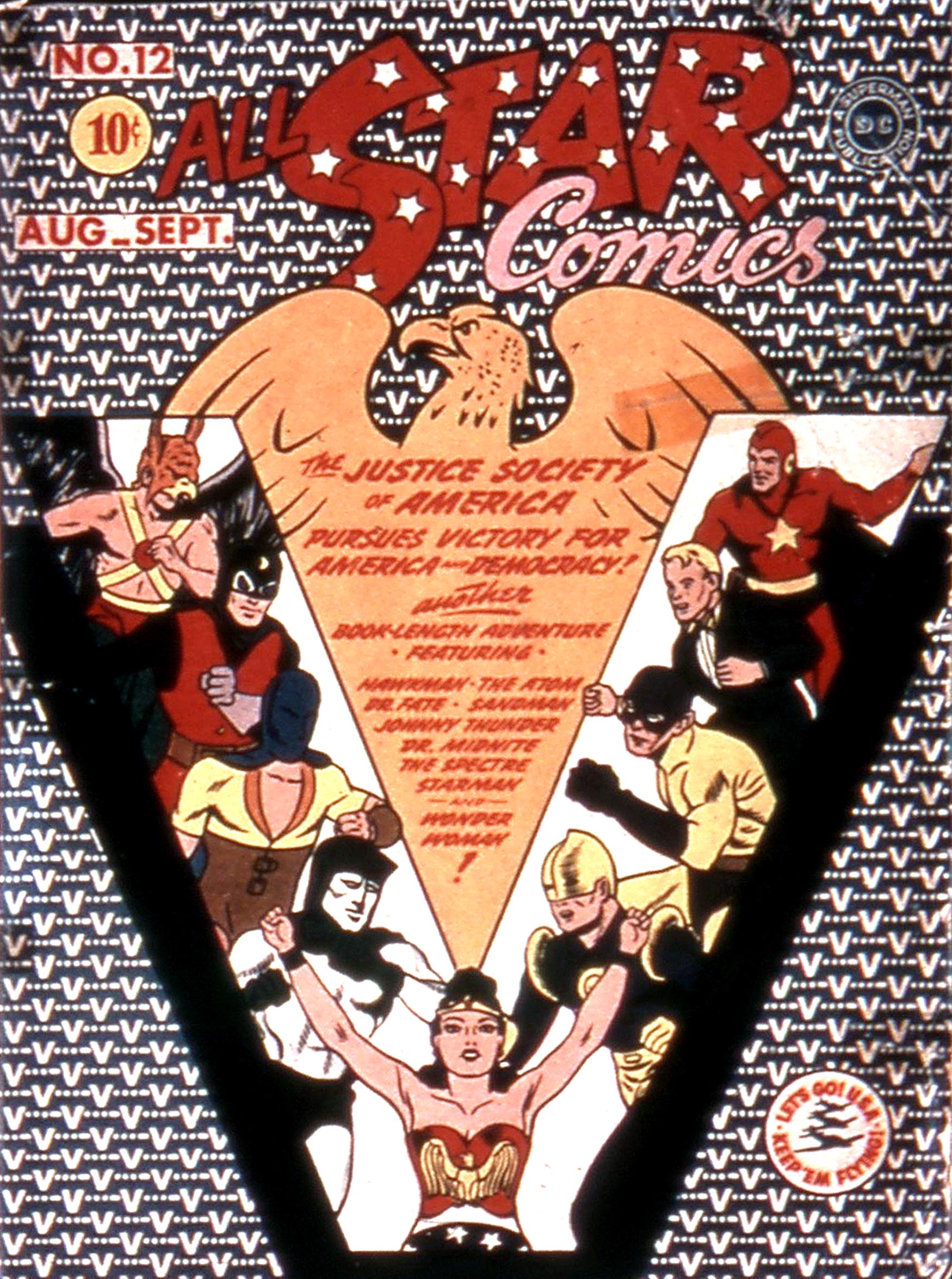 All-Star Comics (1940) Issue #12 - Page 1