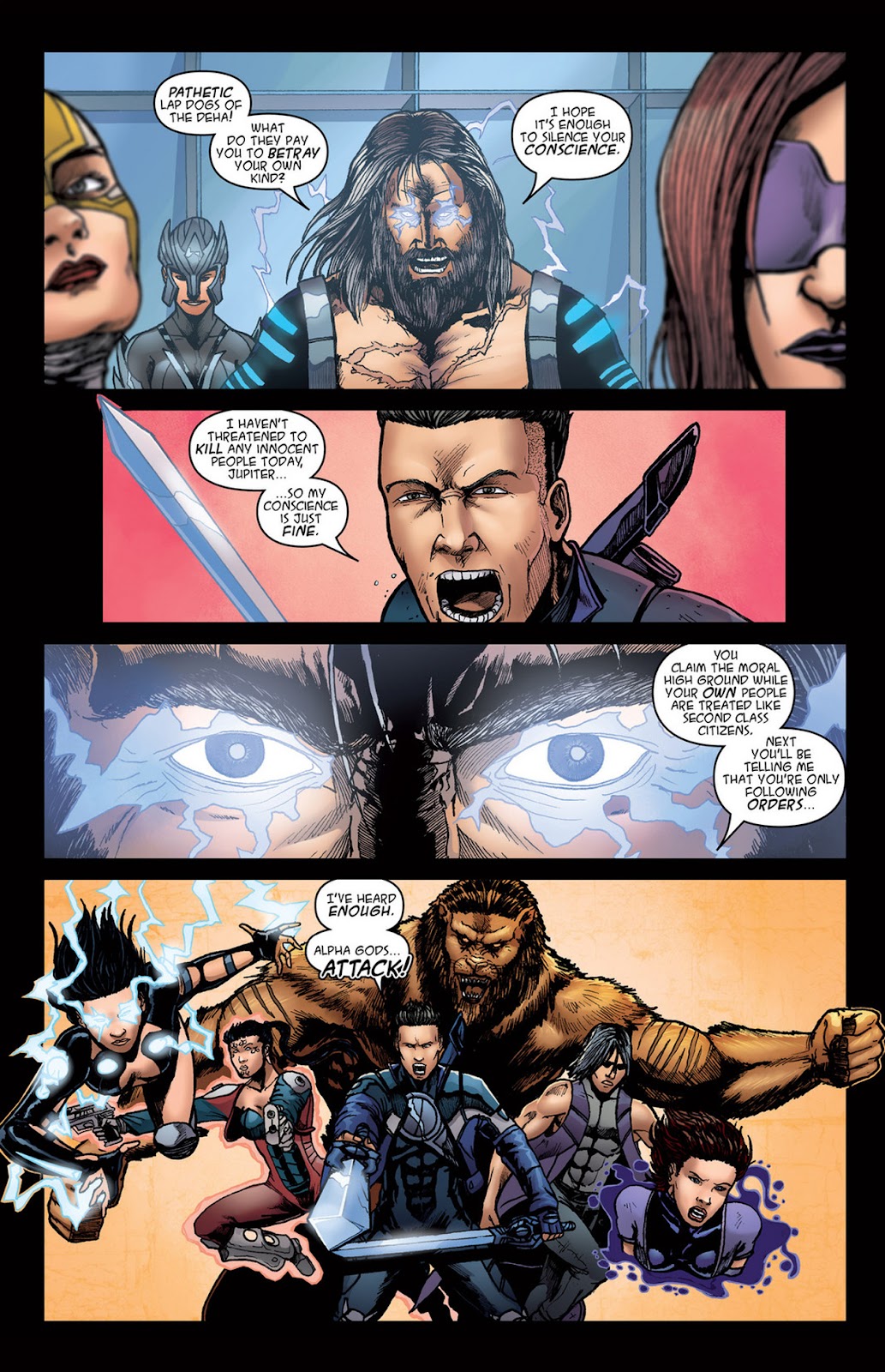 Alpha Gods Issue #4 - Page 16