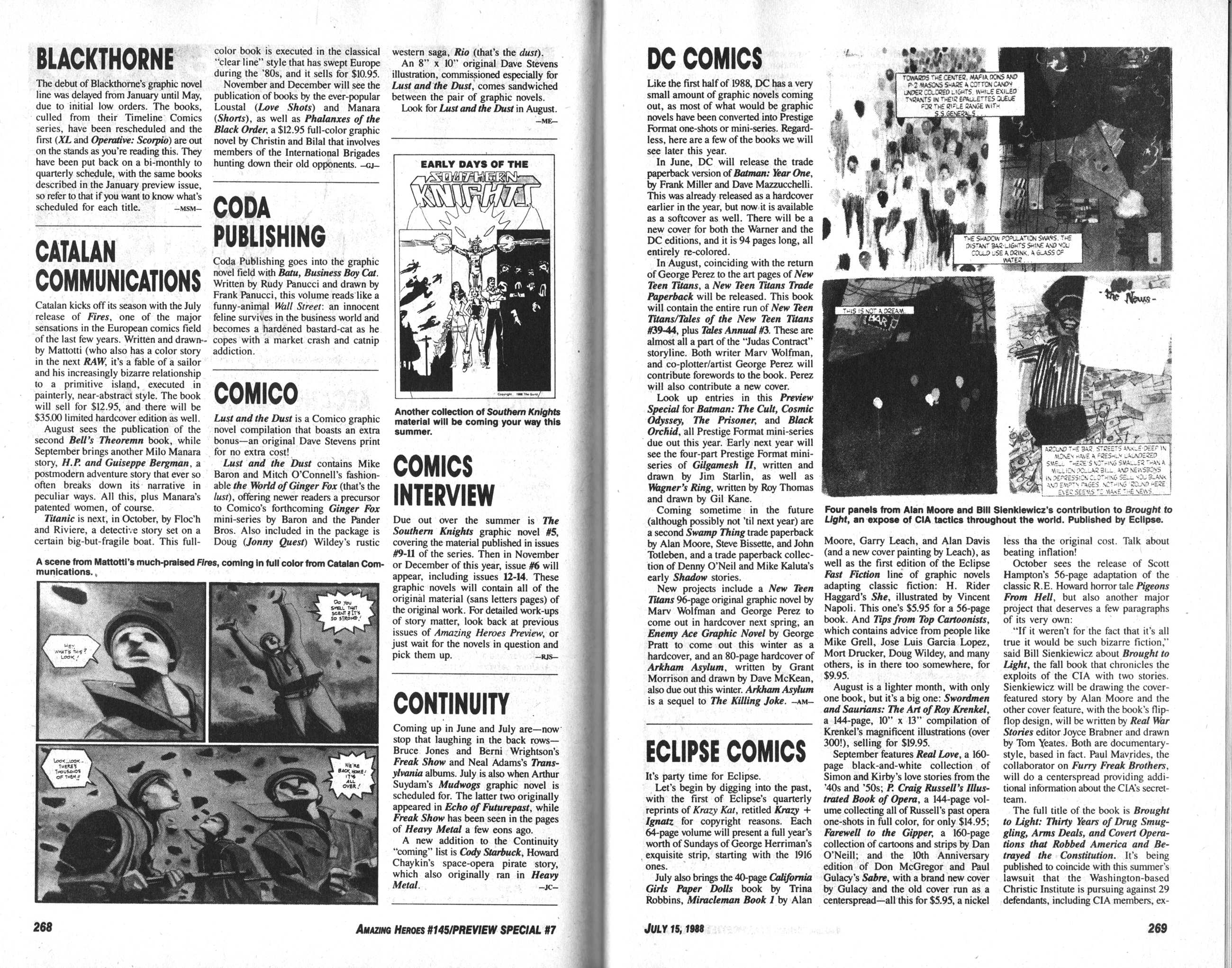 Amazing Heroes Issue #145 - Page 136