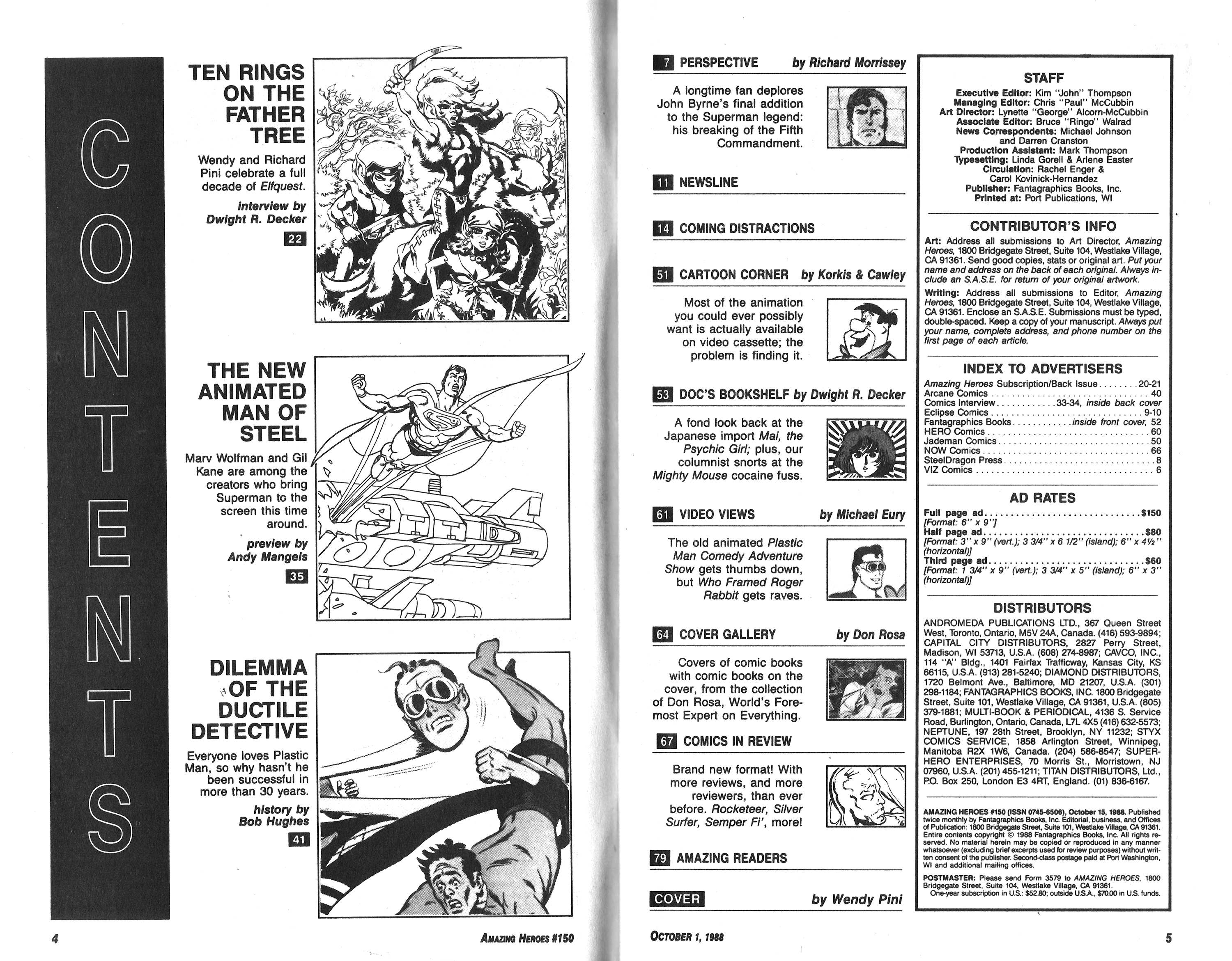 Amazing Heroes Issue #150 - Page 3