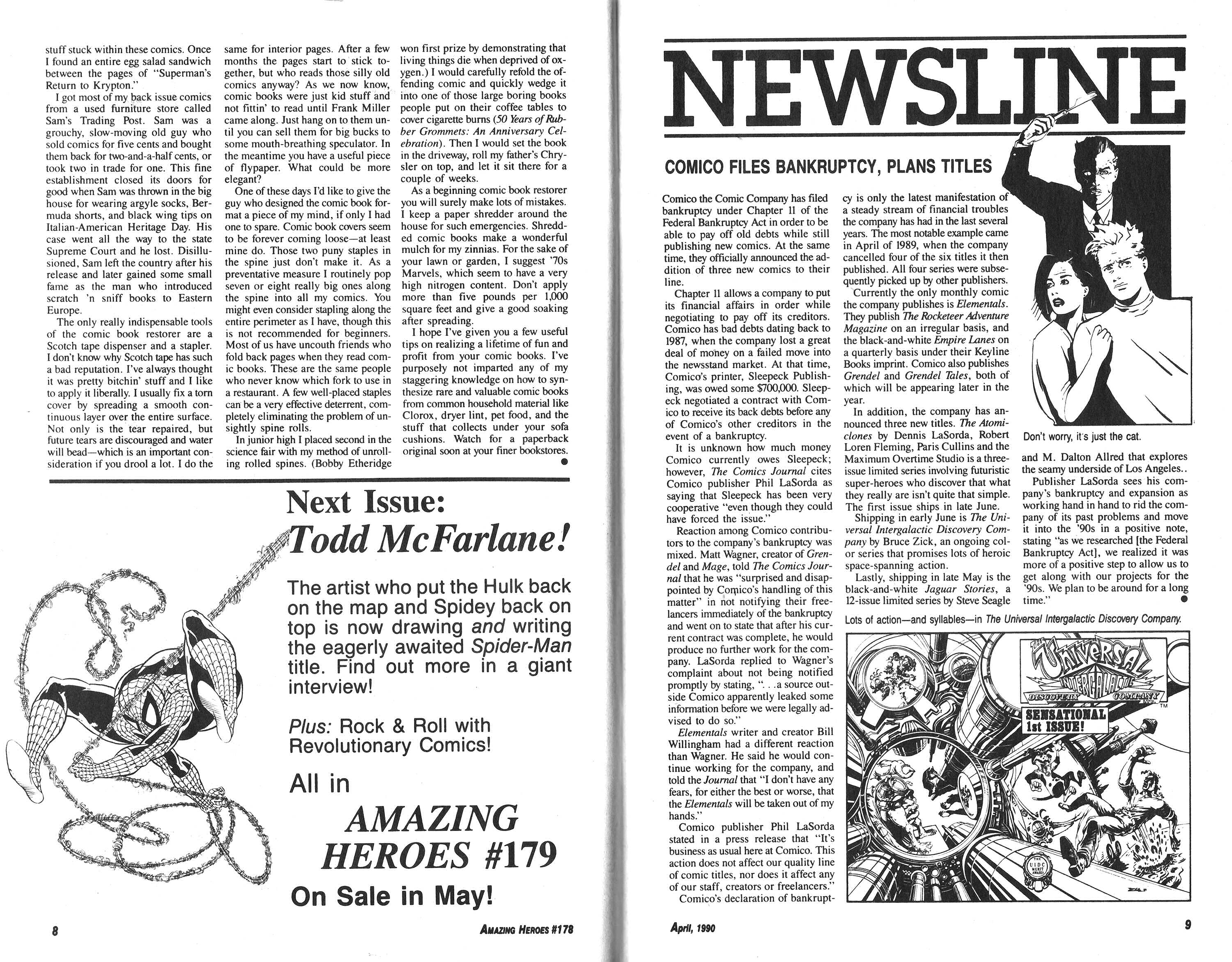 Amazing Heroes Issue #178 - Page 5
