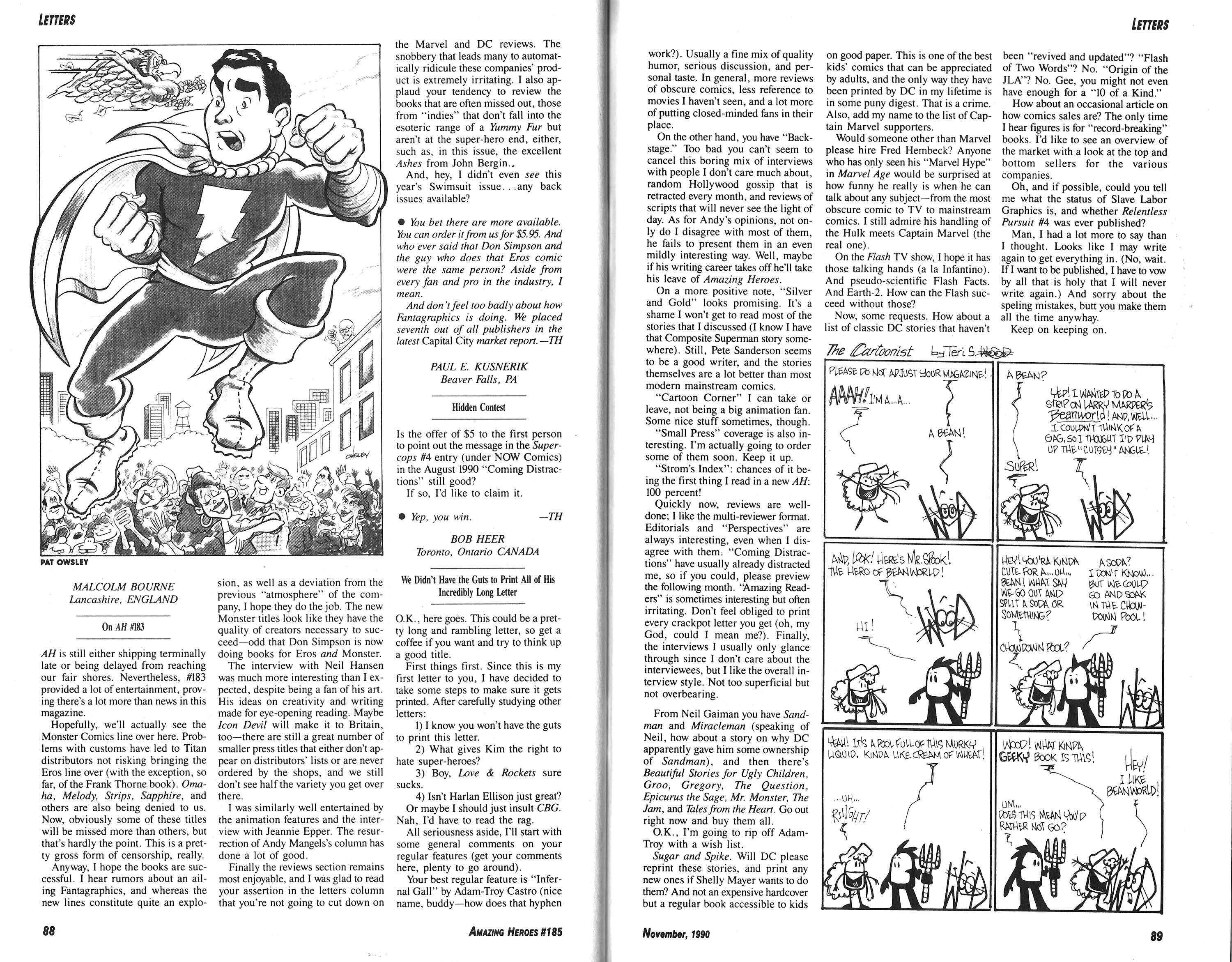 Amazing Heroes Issue #185 - Page 45