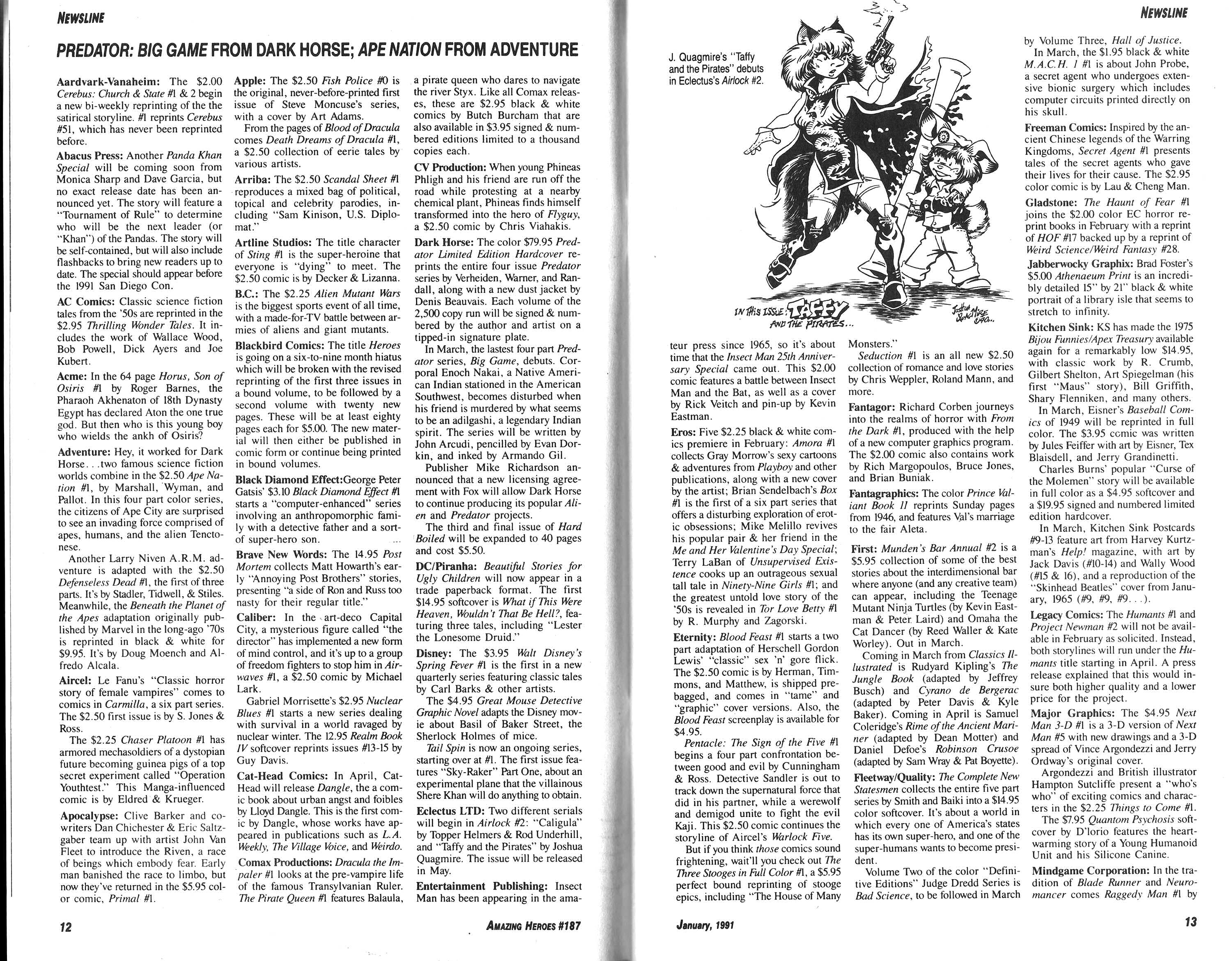 Amazing Heroes Issue #187 - Page 7