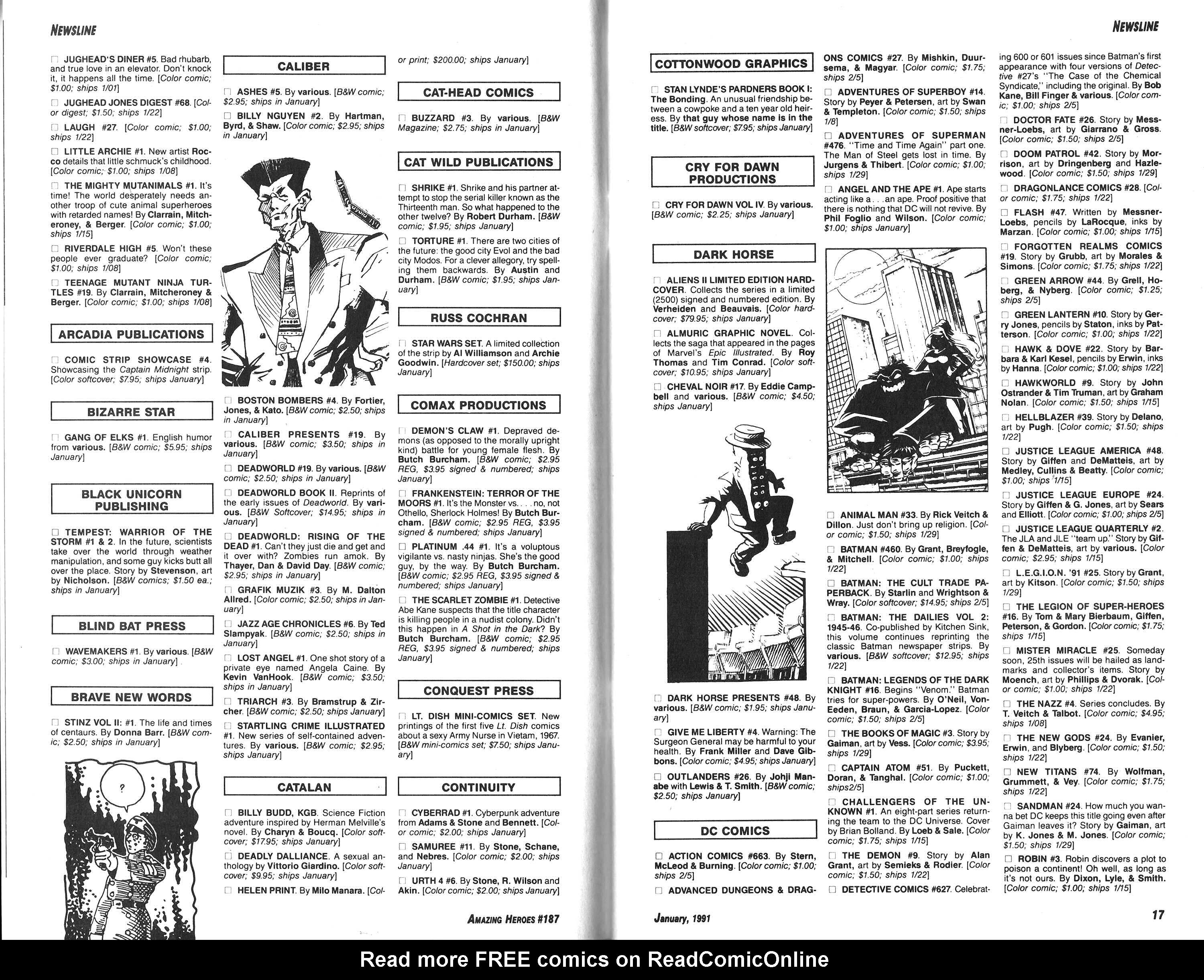 Amazing Heroes Issue #187 - Page 9
