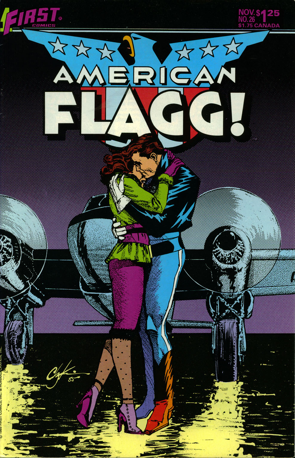 American Flagg! Issue #26 - Page 1