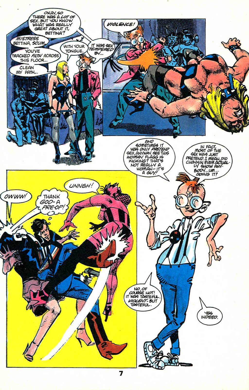 American Flagg! Issue #46 - Page 9
