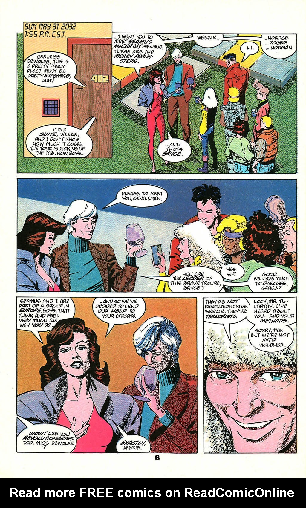 American Flagg! Issue #48 - Page 8