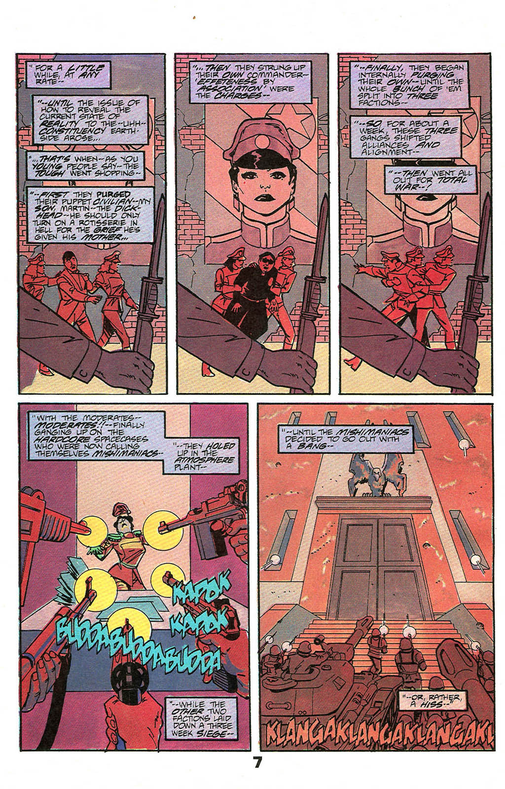 American Flagg! Issue #50 - Page 9