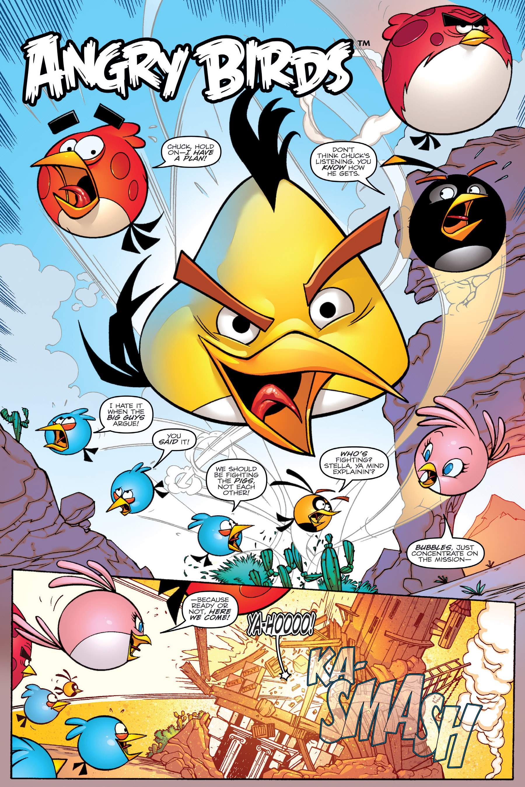 Angry Birds Transformers: Age of Eggstinction Issue #1 - Page 11