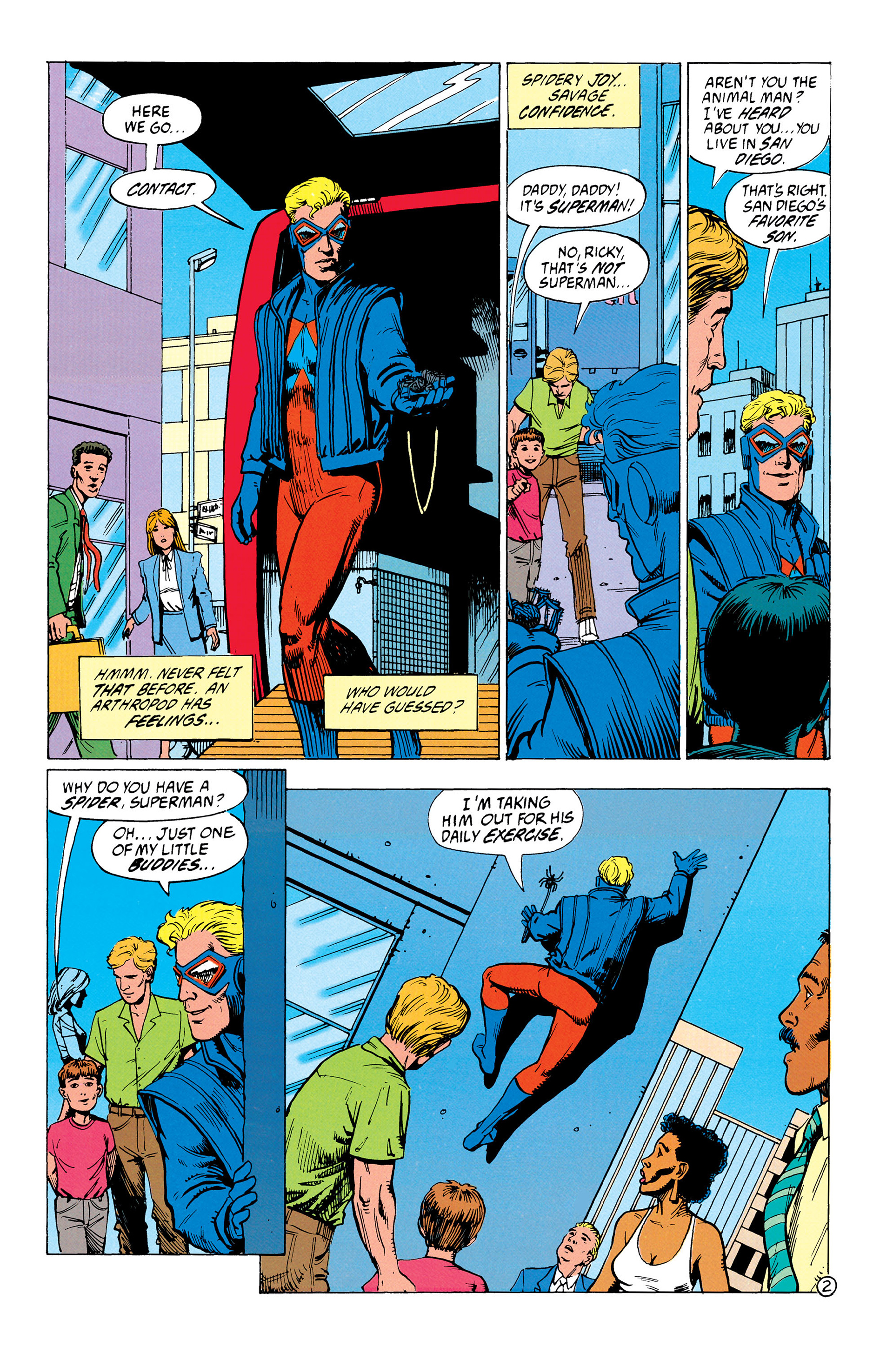 Animal Man (1988) Issue #37 - Page 3
