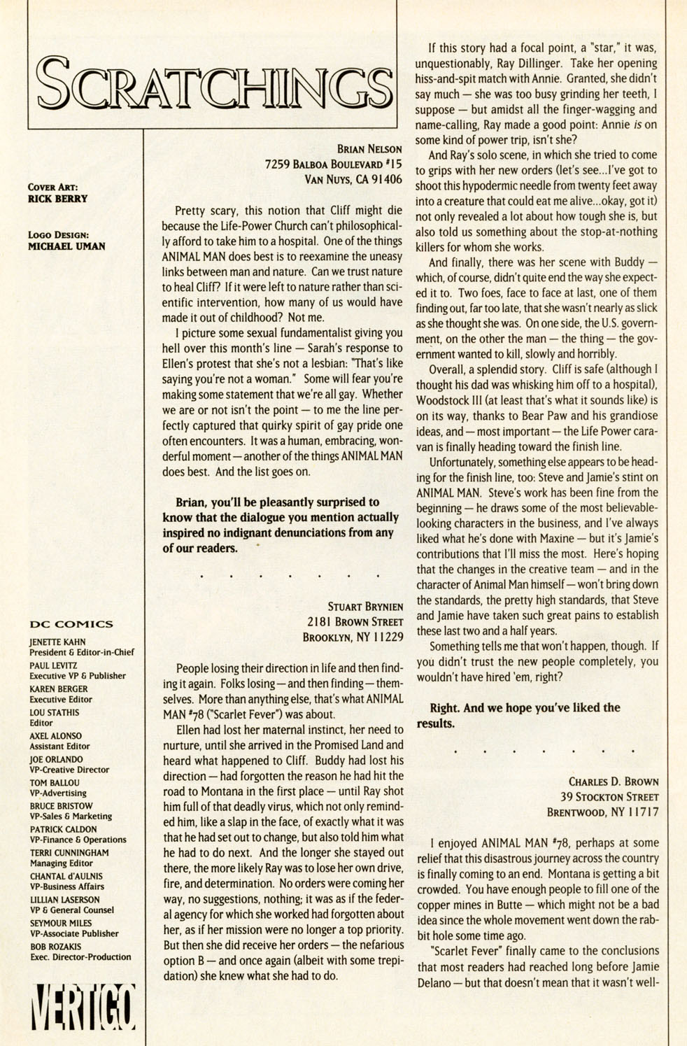 Animal Man (1988) Issue #82 - Page 26