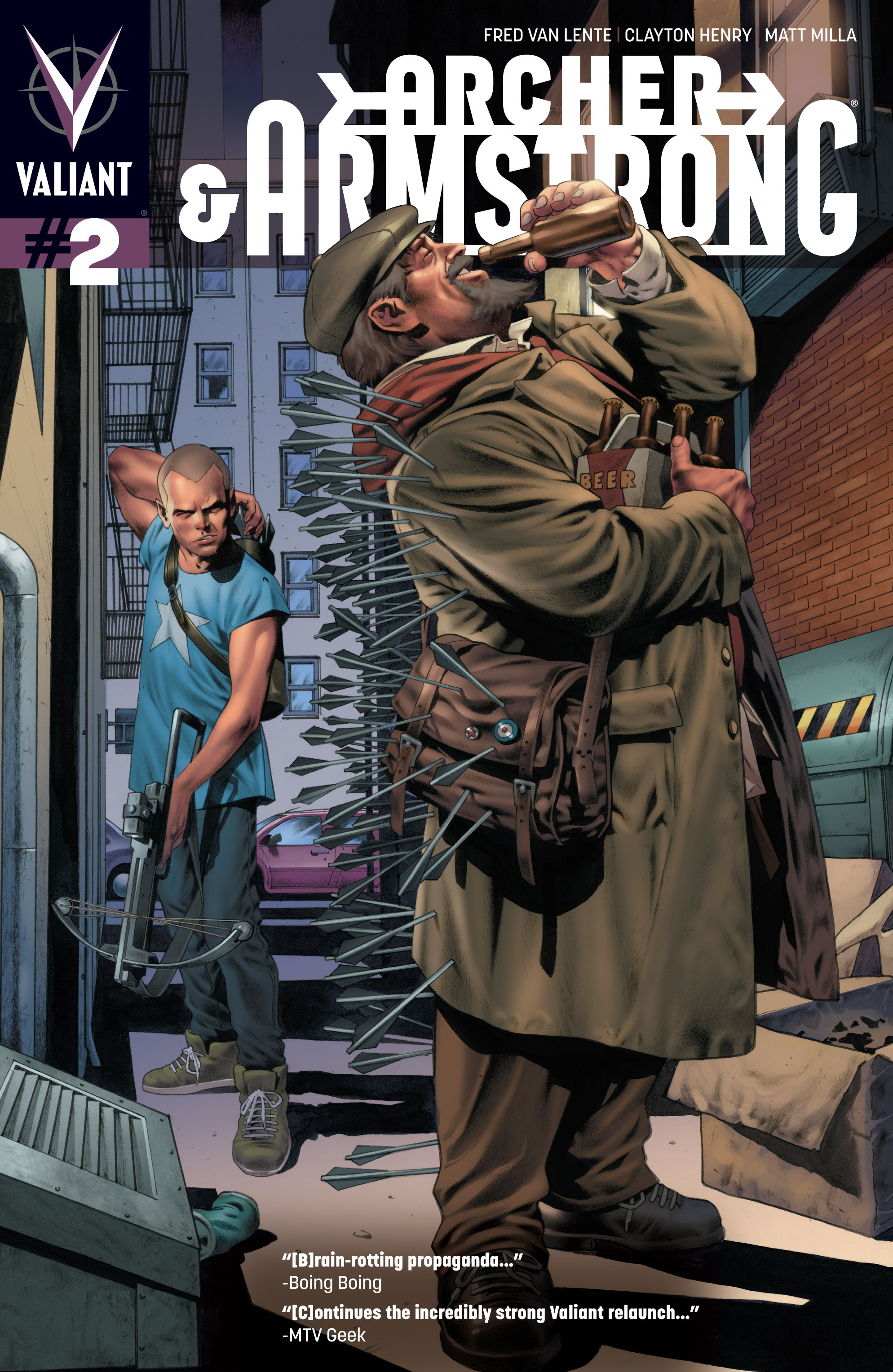 Archer and Armstrong Issue #2 - Page 1
