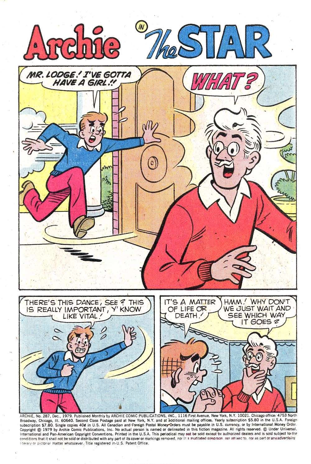 Archie (1960) Issue #287 - Page 3
