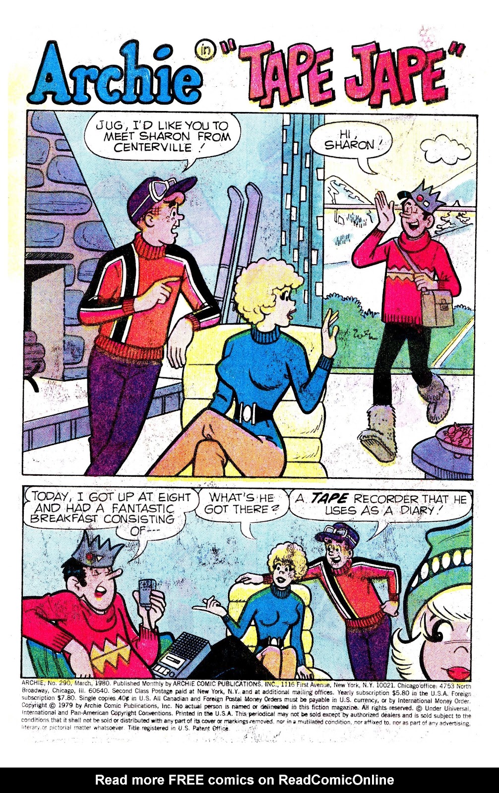 Archie (1960) Issue #290 - Page 2