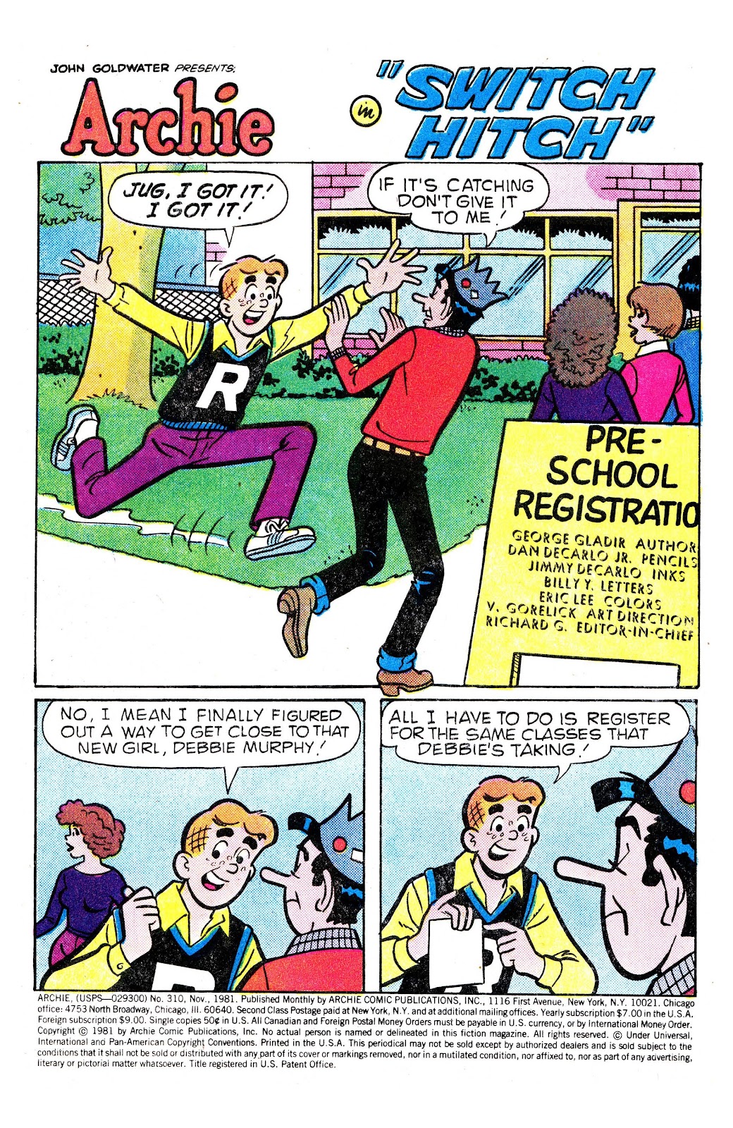 Archie (1960) Issue #310 - Page 2