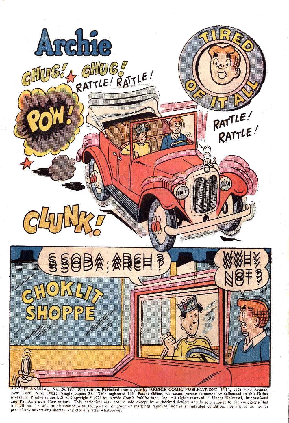 Archie Annual Issue #26 - Page 3