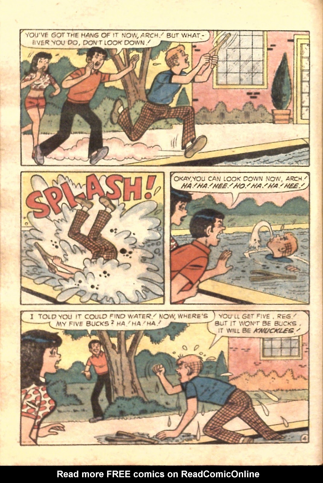 Archie...Archie Andrews, Where Are You? Digest Magazine Issue #16 - Page 36