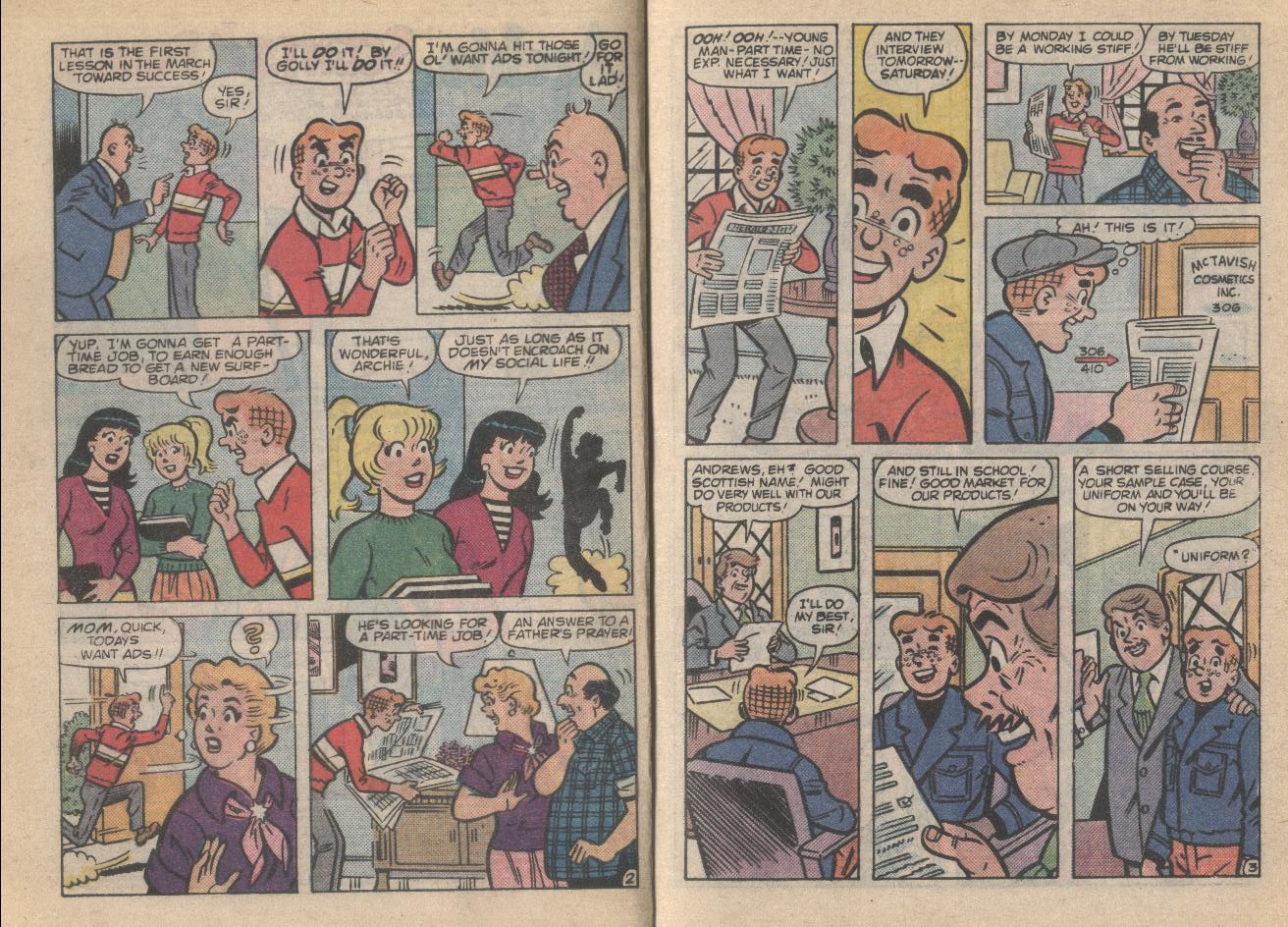 Archie...Archie Andrews, Where Are You? Digest Magazine Issue #51 - Page 3