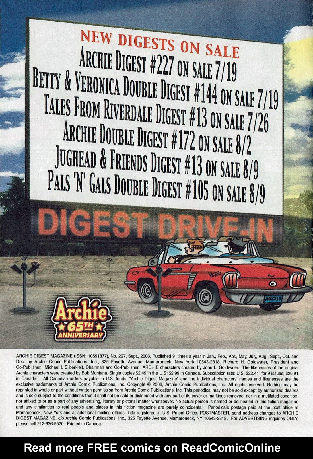 Archie Digest Magazine Issue #227 - Page 98
