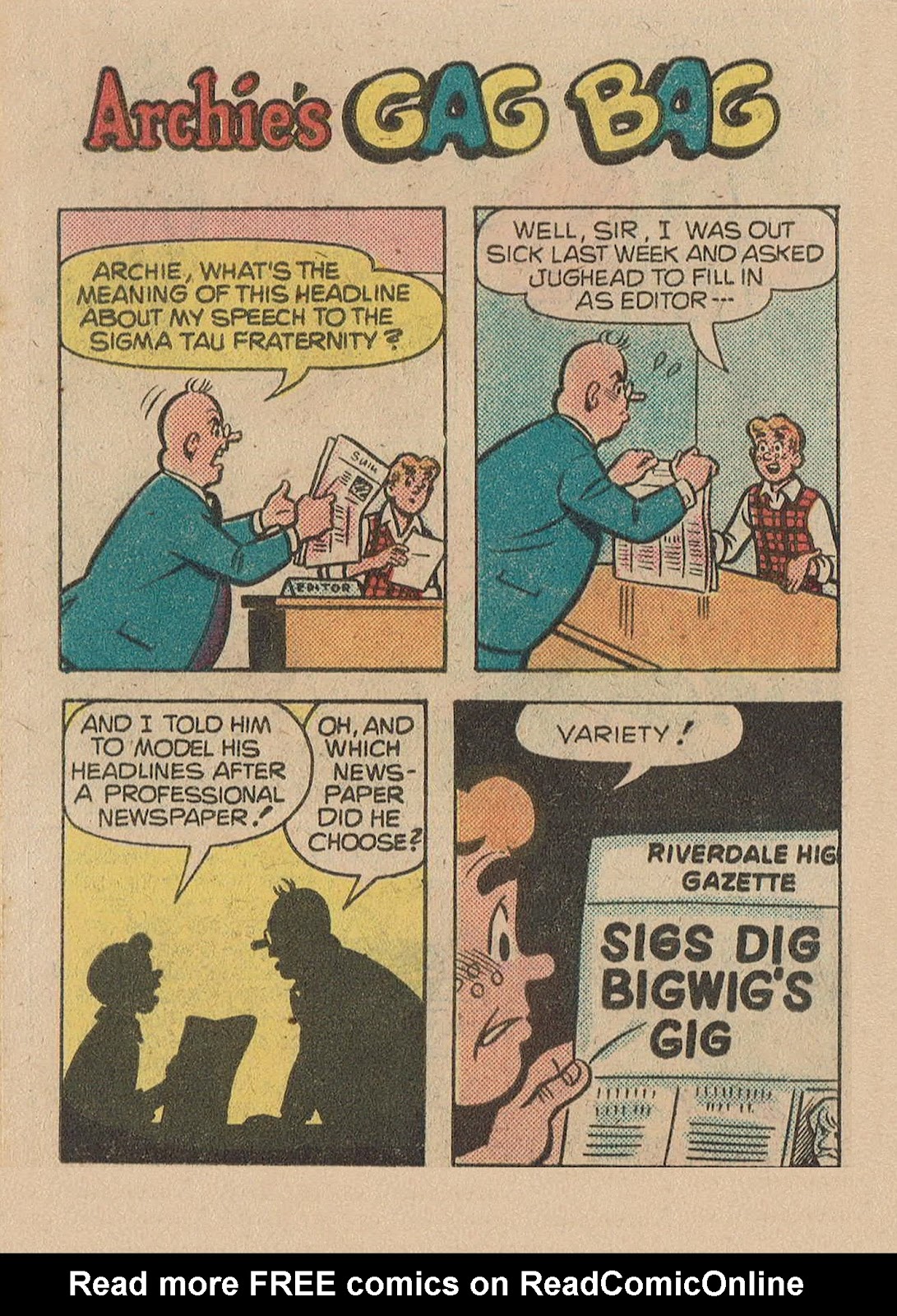 Archie Digest Magazine Issue #42 - Page 74