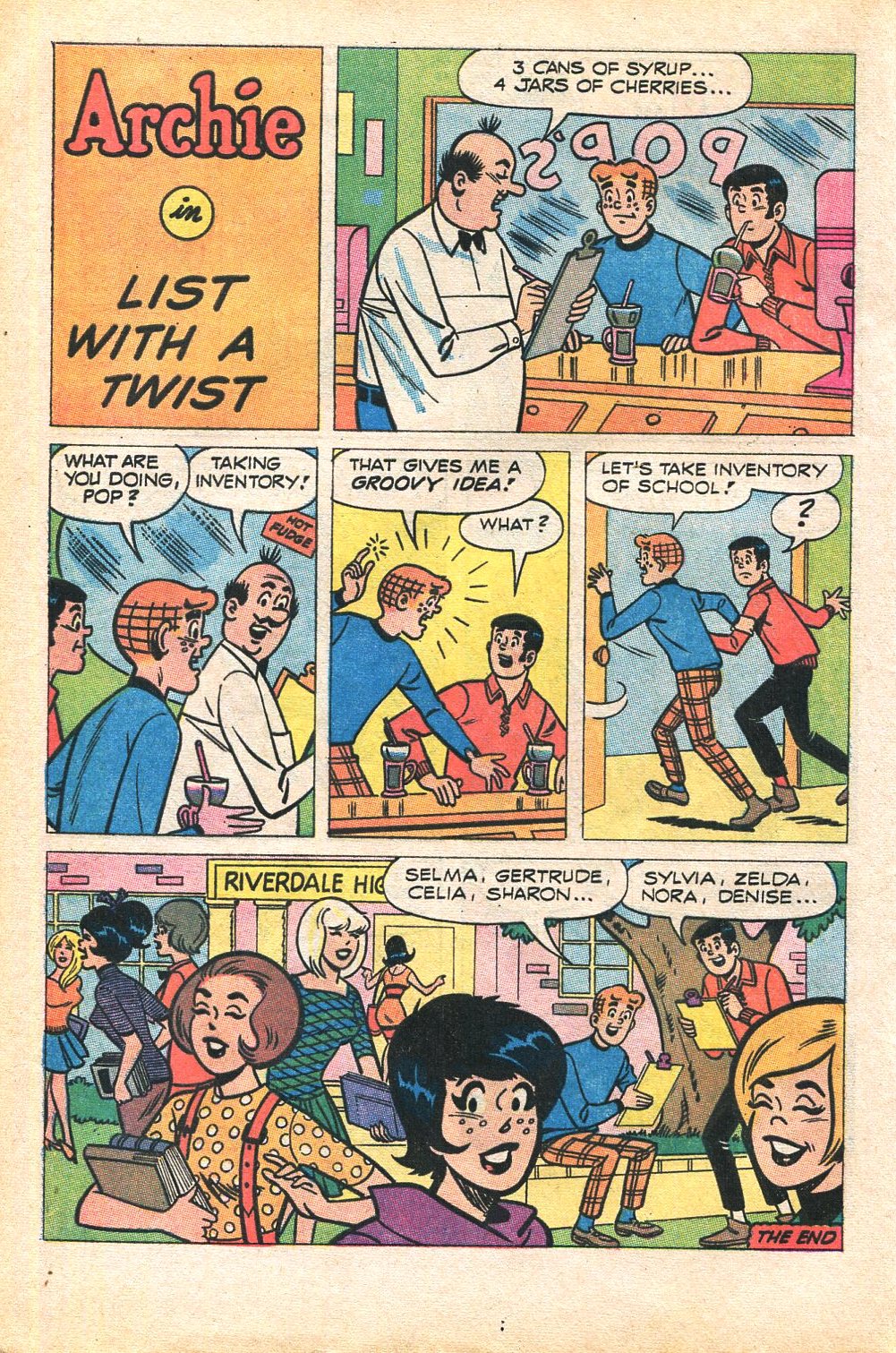 Archie's Joke Book Magazine Issue #144 - Page 4