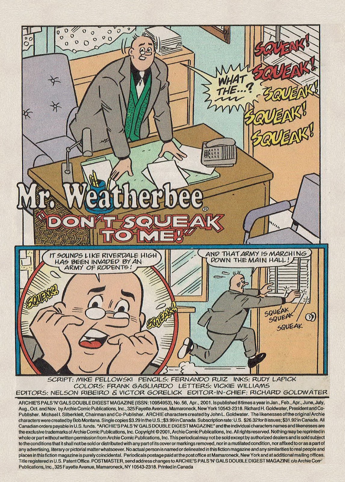 Archie's Pals 'n' Gals Double Digest Magazine Issue #56 - Page 3