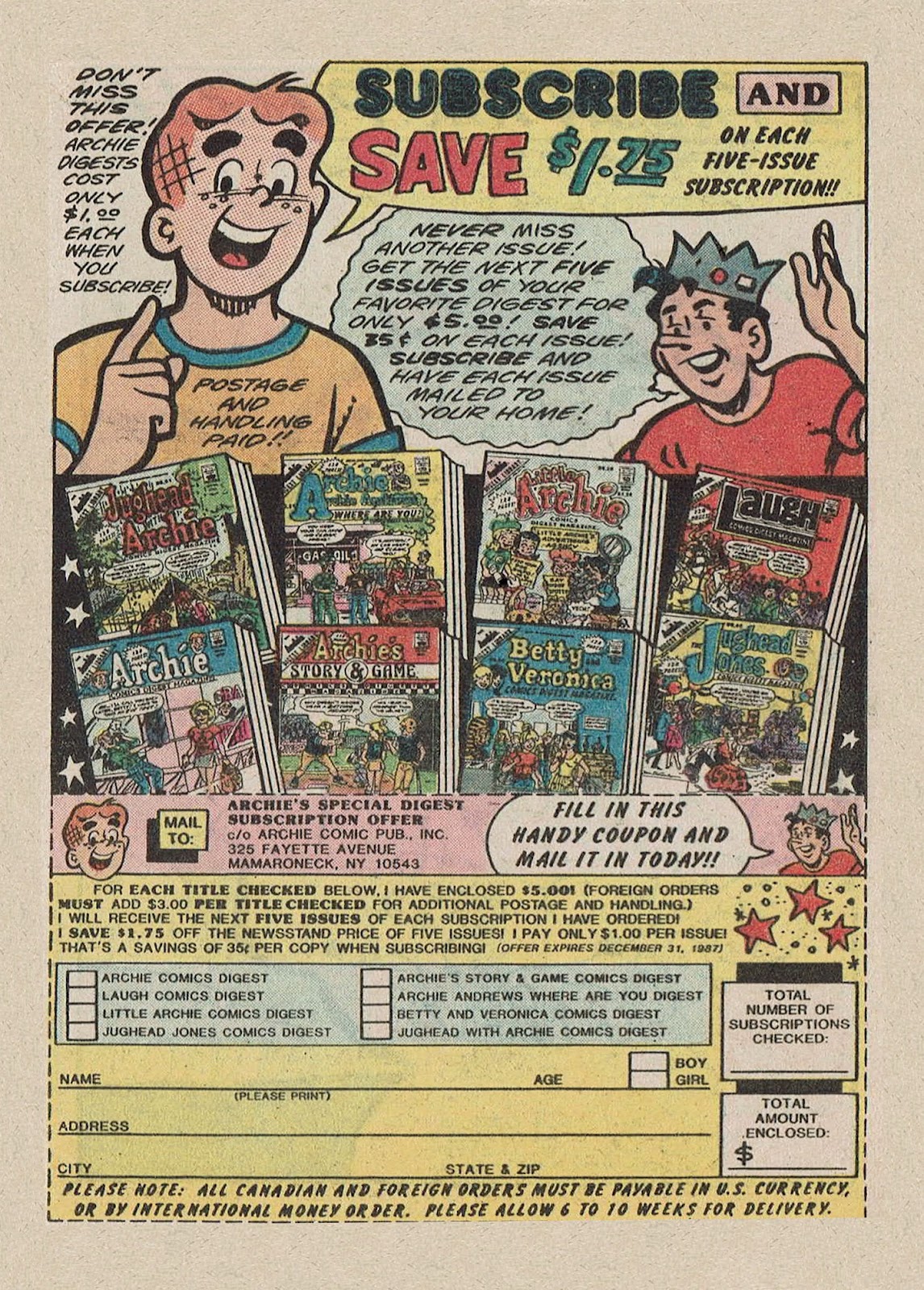 Archie's Story & Game Digest Magazine Issue #4 - Page 105