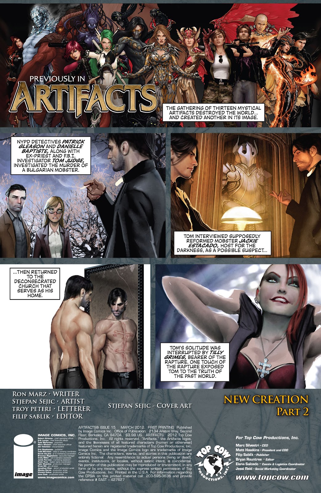 Artifacts Issue #15 - Page 2
