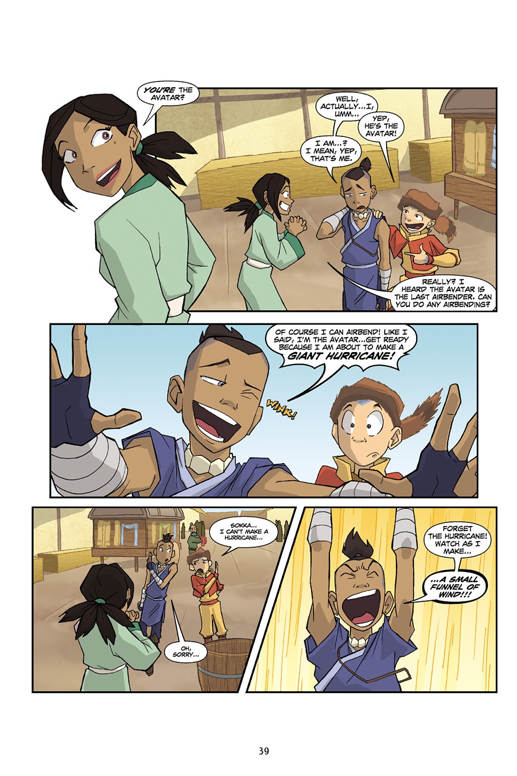 Avatar the Last Airbender - The Lost Adventures Issue #1 - Page 40