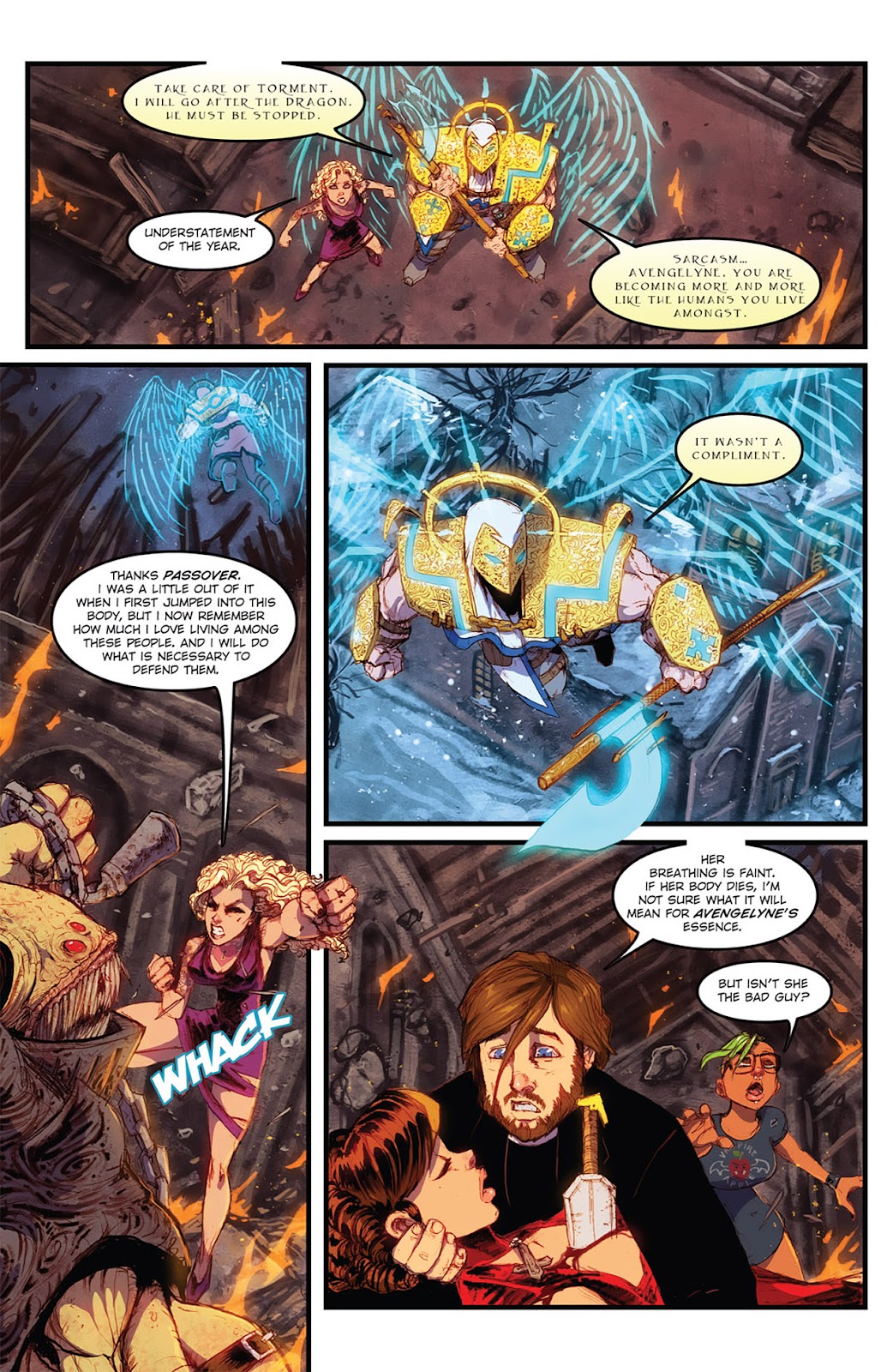 Avengelyne (2011) Issue #3 - Page 12