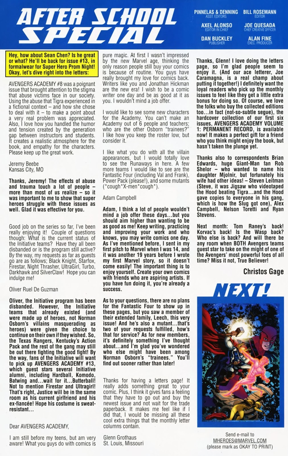 Avengers Academy Issue #10 - Page 27