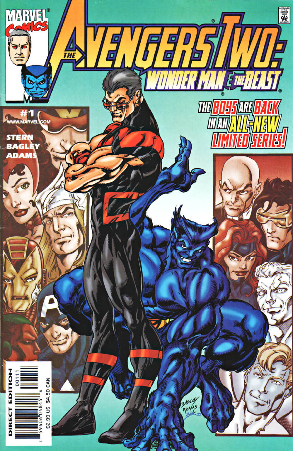 Avengers Two: Wonder Man and Beast Issue #1 - Page 1