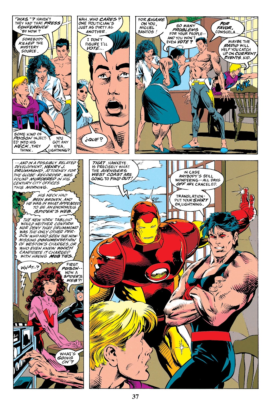 Avengers West Coast Epic Collection Ultron Unbound (Part 1) - Page 40