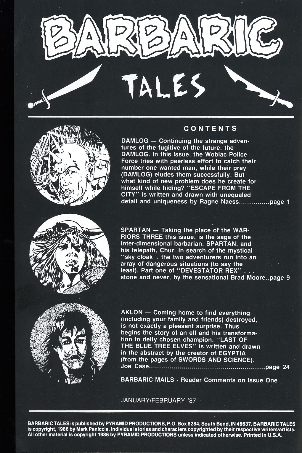 Barbaric Tales Issue #2 - Page 2